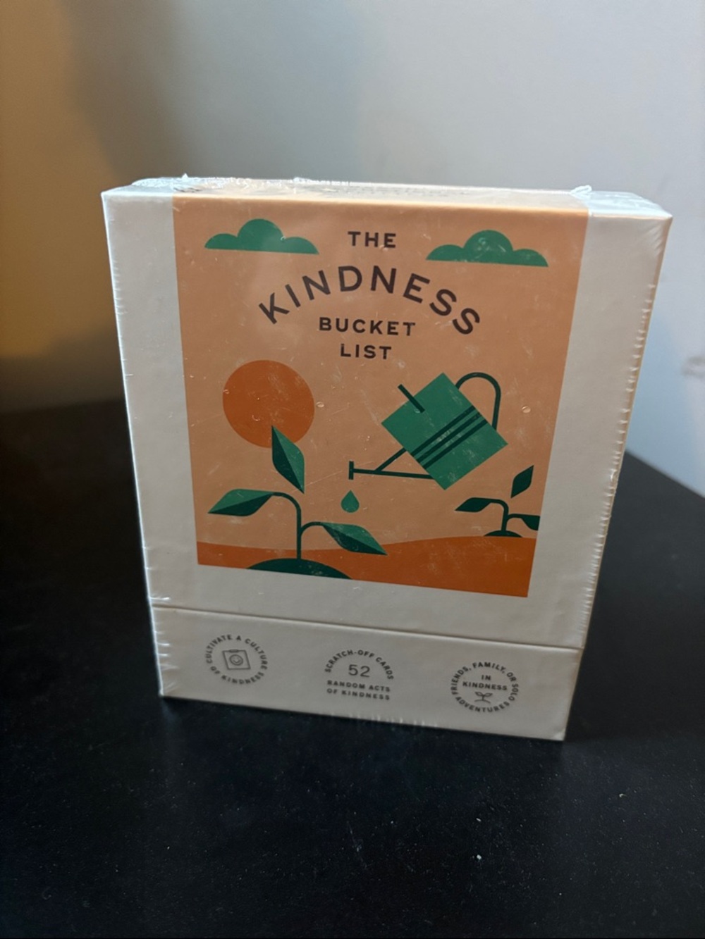 The Kindness Bucket List Card Deck - Green & Orange